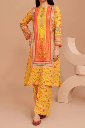 2 PIECE UNSTITCHED LAWN | UN-DPC-308