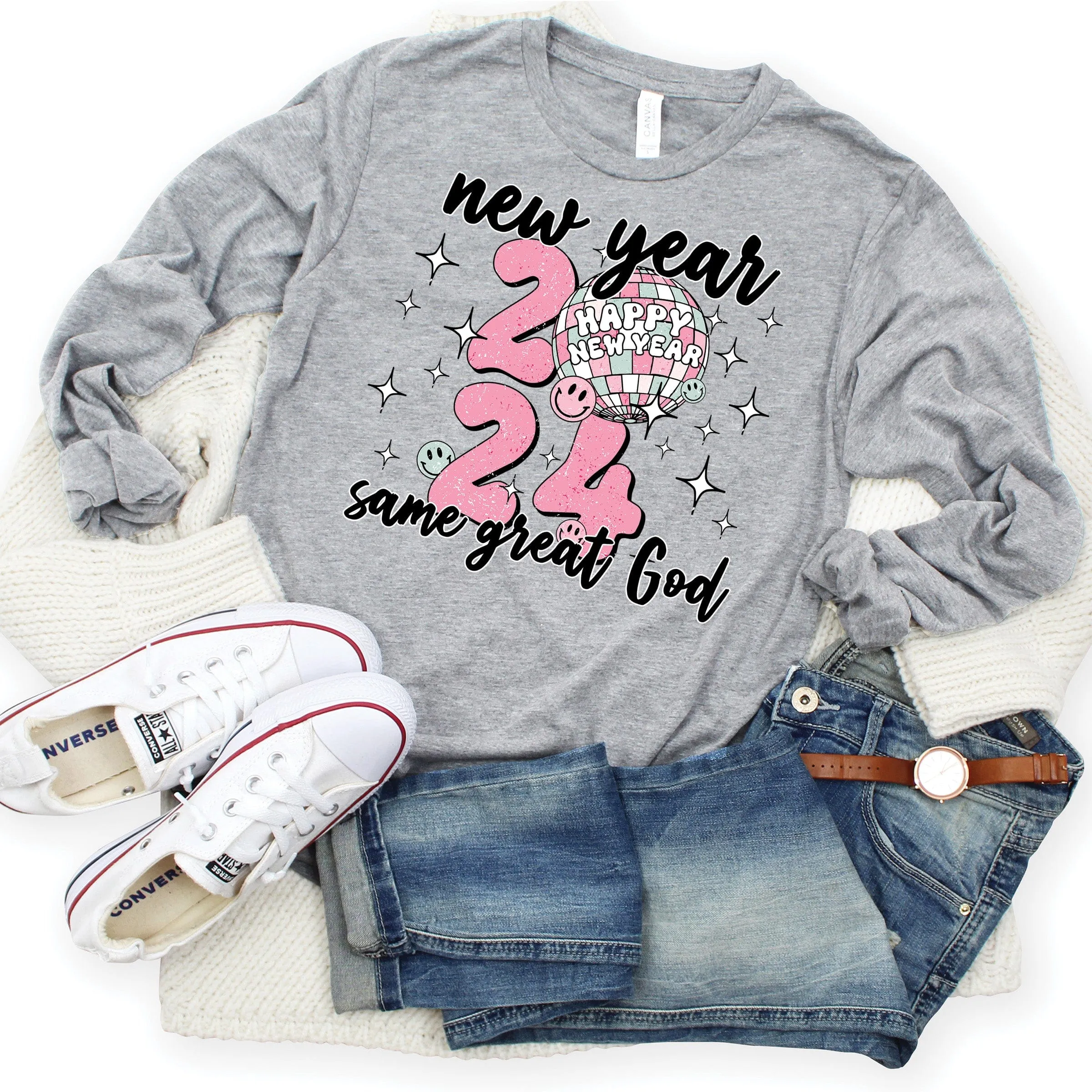 2024 New Year Long Sleeve