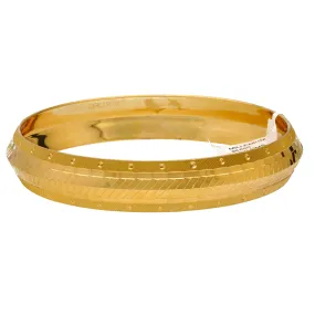 22K Yellow Gold Kada Bangle (47gm)