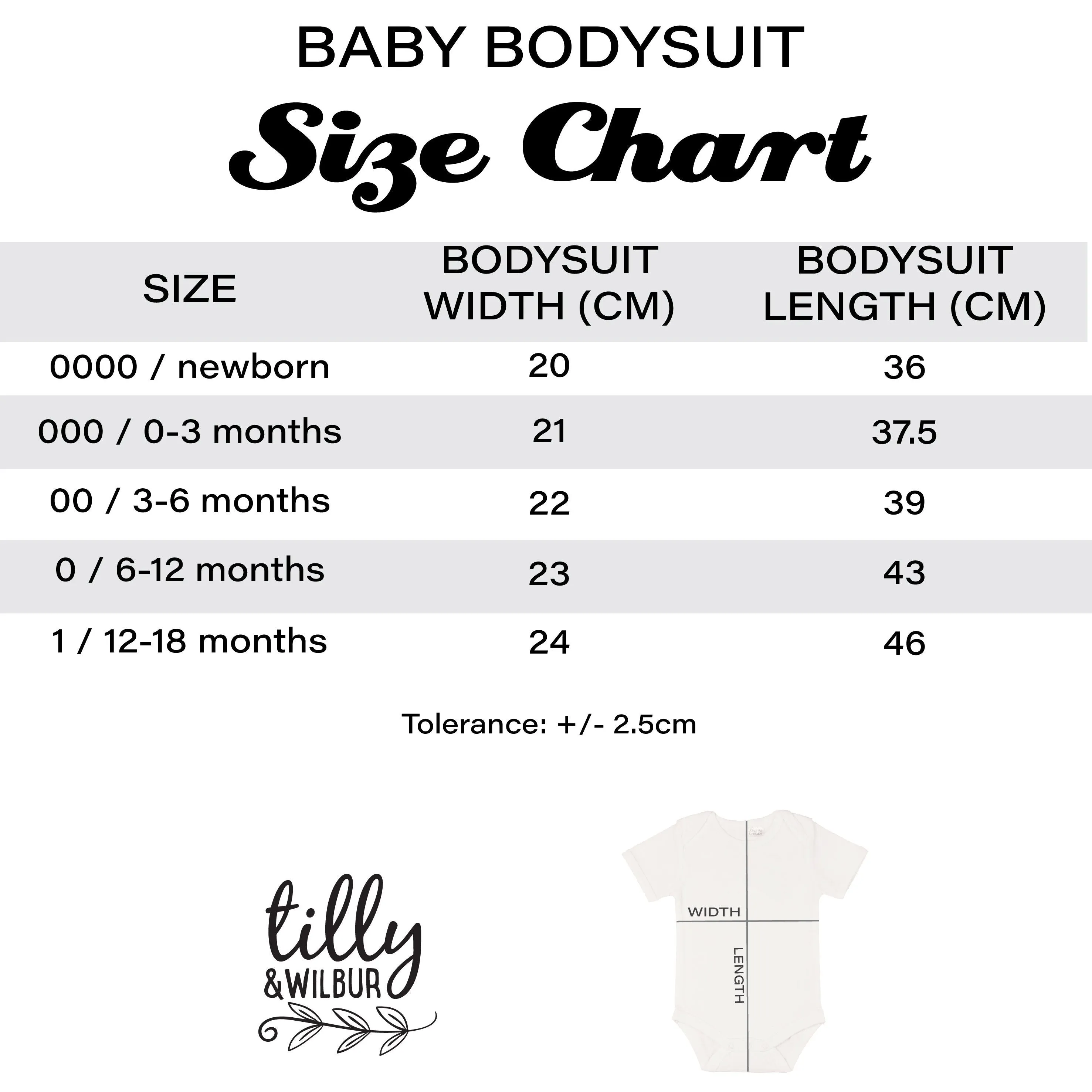 A Production Of Personalised Baby Bodysuit