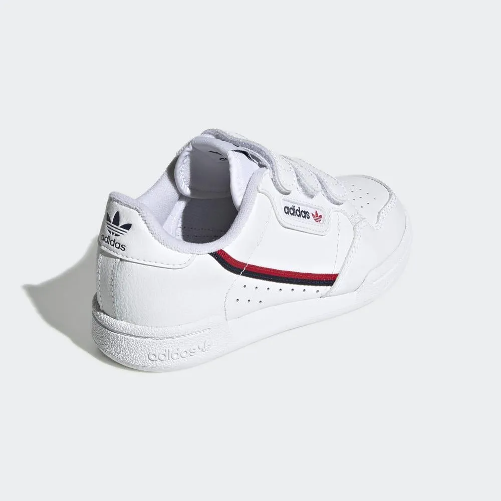 Adidas Originals Continental 80 CF C EH3222 white red blue boys sneakers