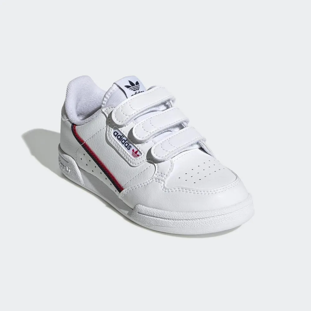 Adidas Originals Continental 80 CF C EH3222 white red blue boys sneakers