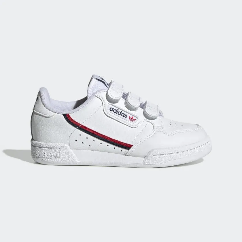 Adidas Originals Continental 80 CF C EH3222 white red blue boys sneakers