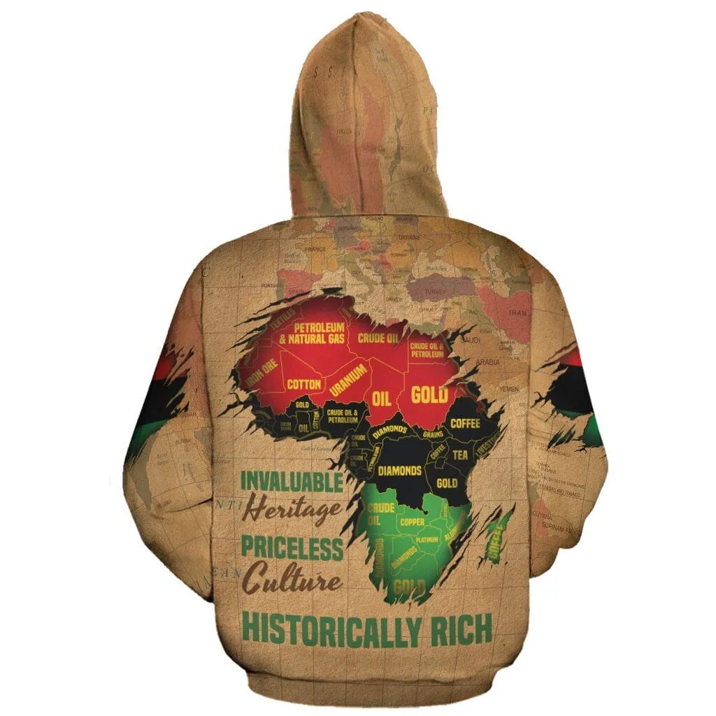 African Pride Of Invaluable Heritage All-over Hoodie and Joggers Set