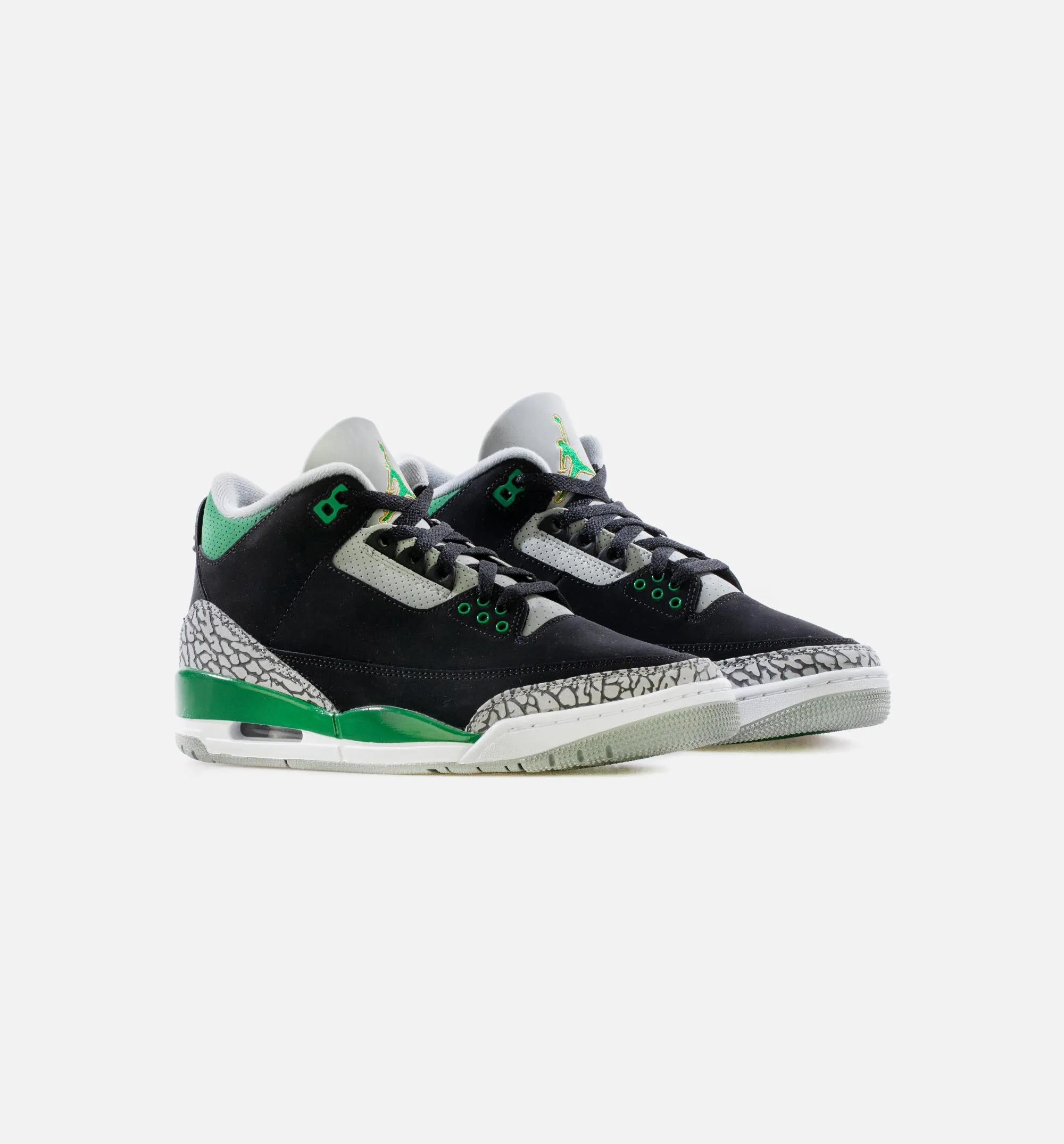 Air Jordan 3 Pine Green Mens Lifestyle Shoe - Black/Pine Green/Cement Grey/White