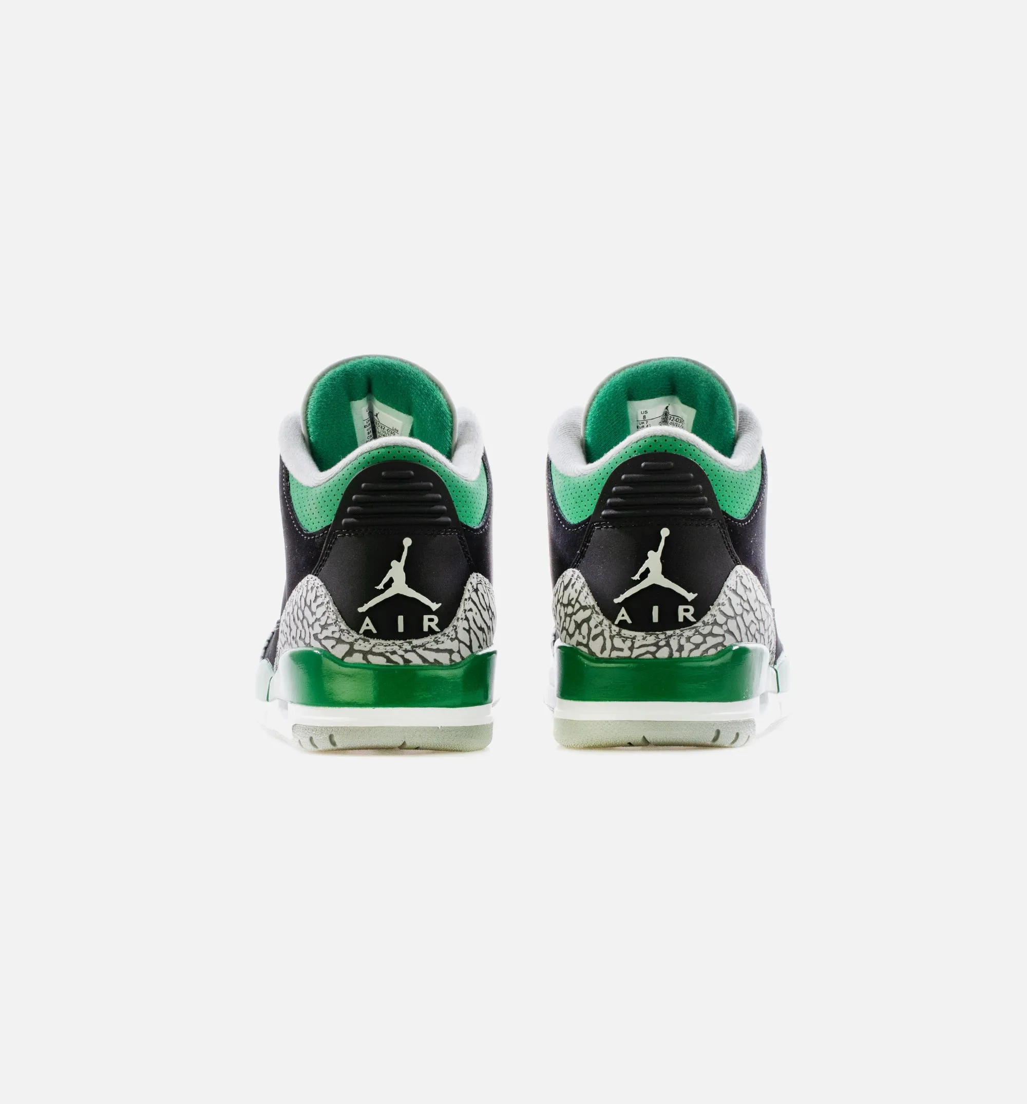 Air Jordan 3 Pine Green Mens Lifestyle Shoe - Black/Pine Green/Cement Grey/White