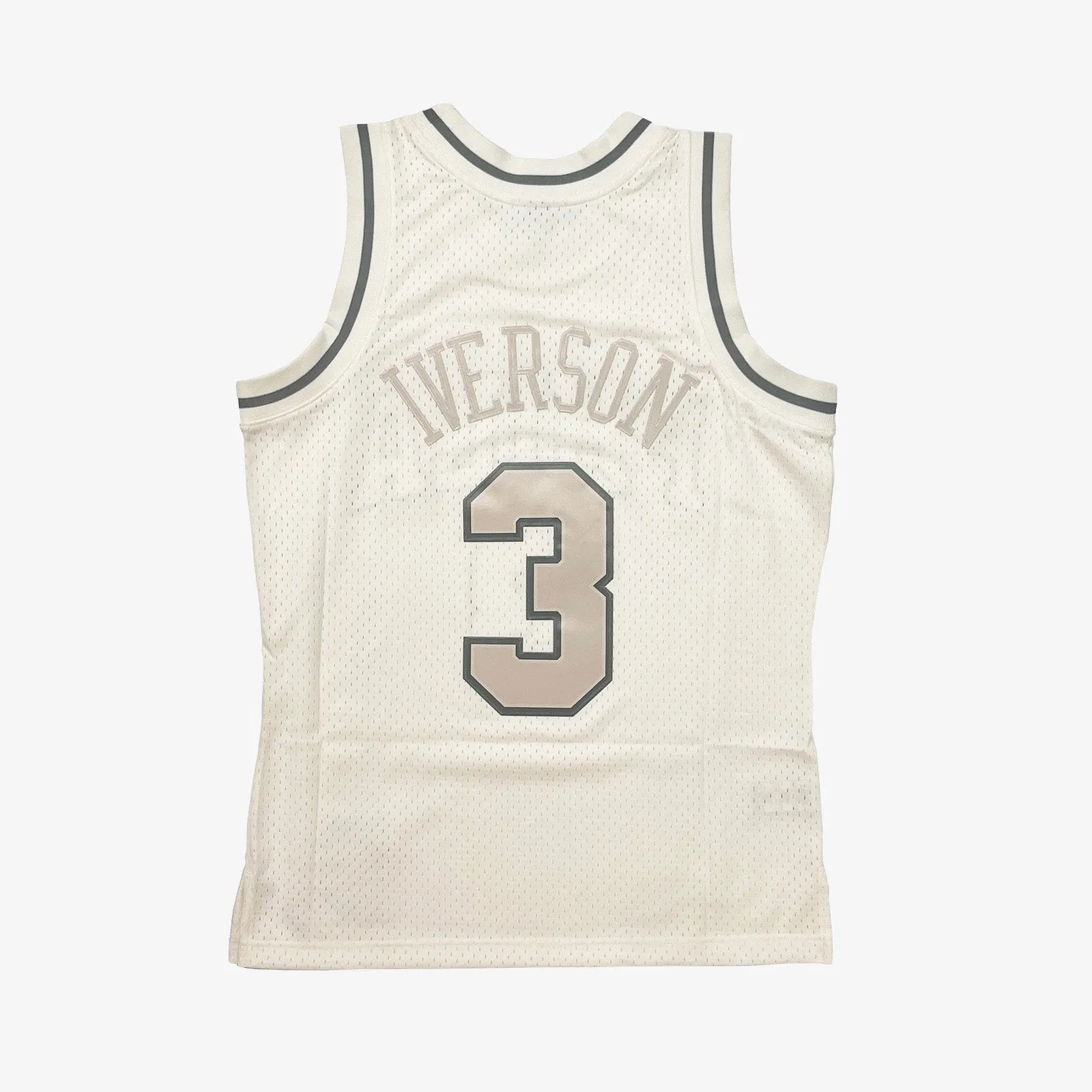 Allen Iverson Philadelphia 76ers 96-97 HWC Swingman Jersey - Unbleached