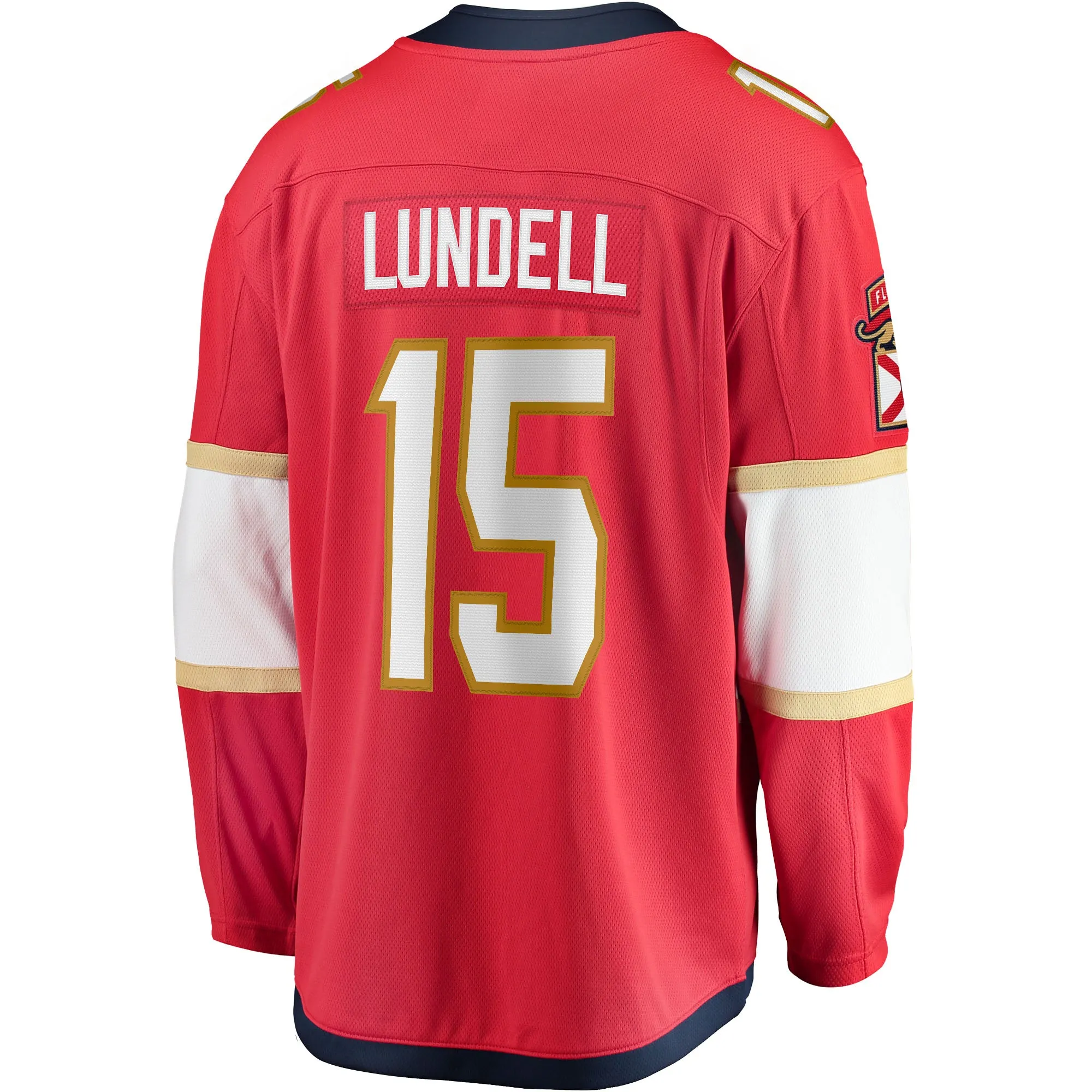 Anton Lundell Florida Panthers Fanatics Branded Home Breakaway Player Jersey - Red