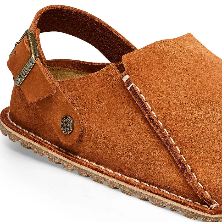 Birkenstock Men's Lutry Premium Suede (Mink - Regular fit)