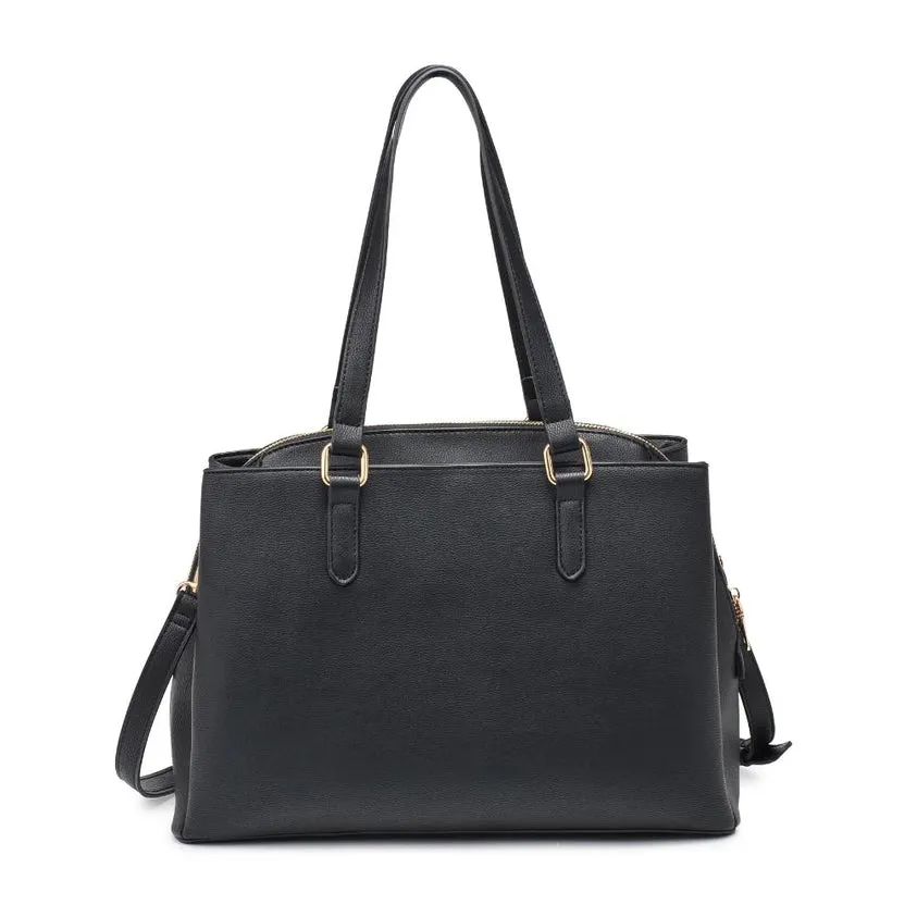 Cambria Satchel-Black