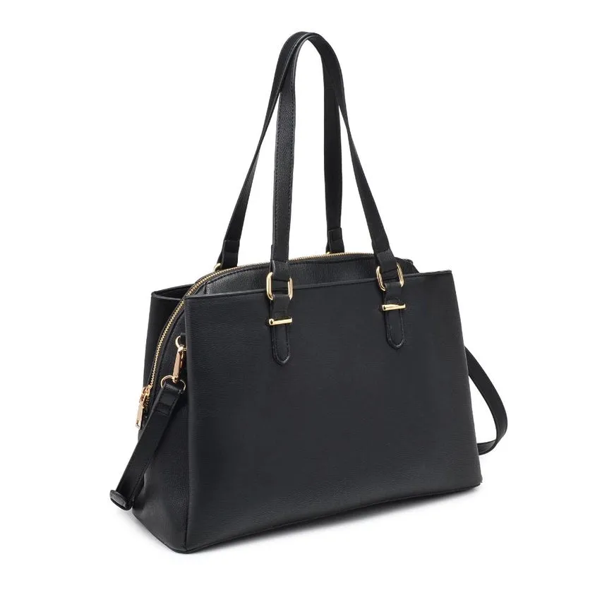 Cambria Satchel-Black