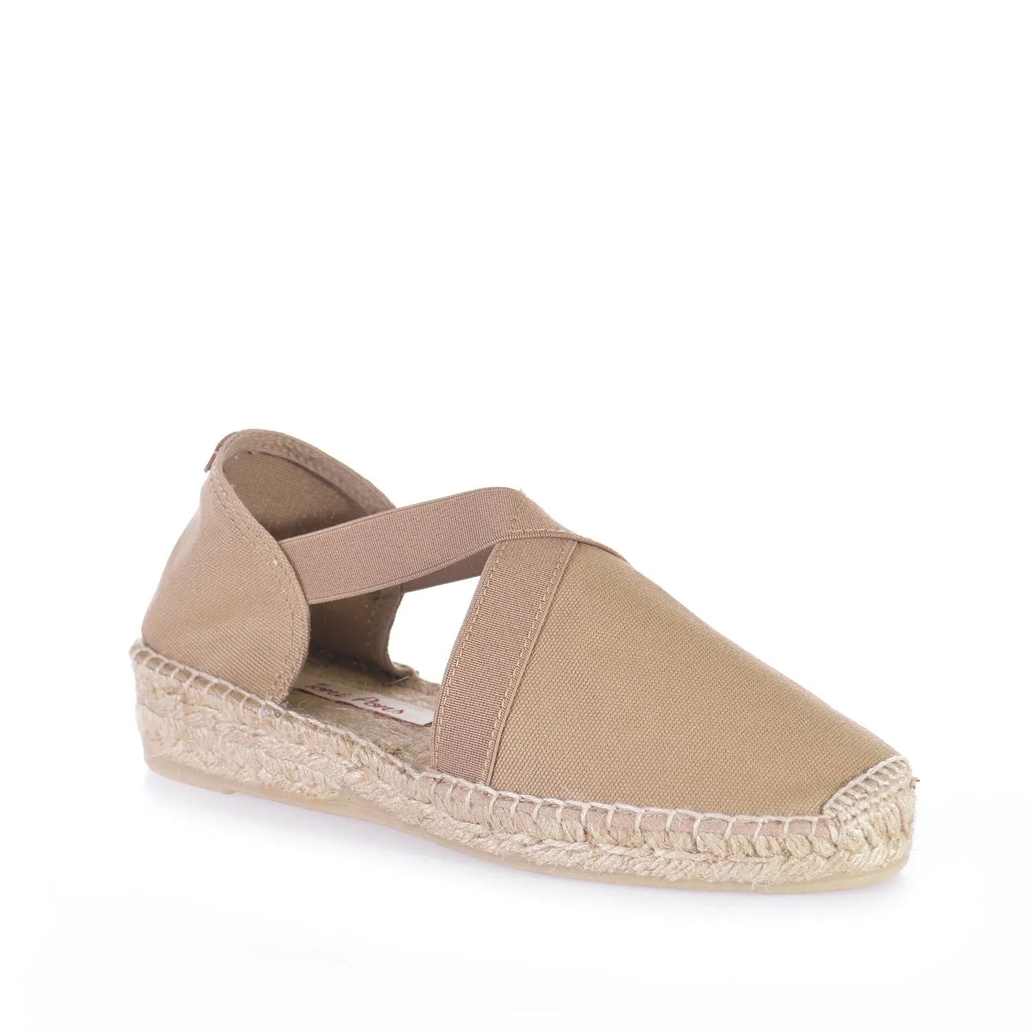 Canvas  Espadrille with Jute Sole for Women - Elastic