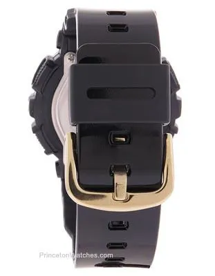 Casio Baby-G Ladies Analog-Digital - Black & Gold 3D Face - Resin Case & Strap