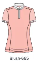 CHESTNUT BAY SKYCOOL SHOW SHIRT SS - BLUSH