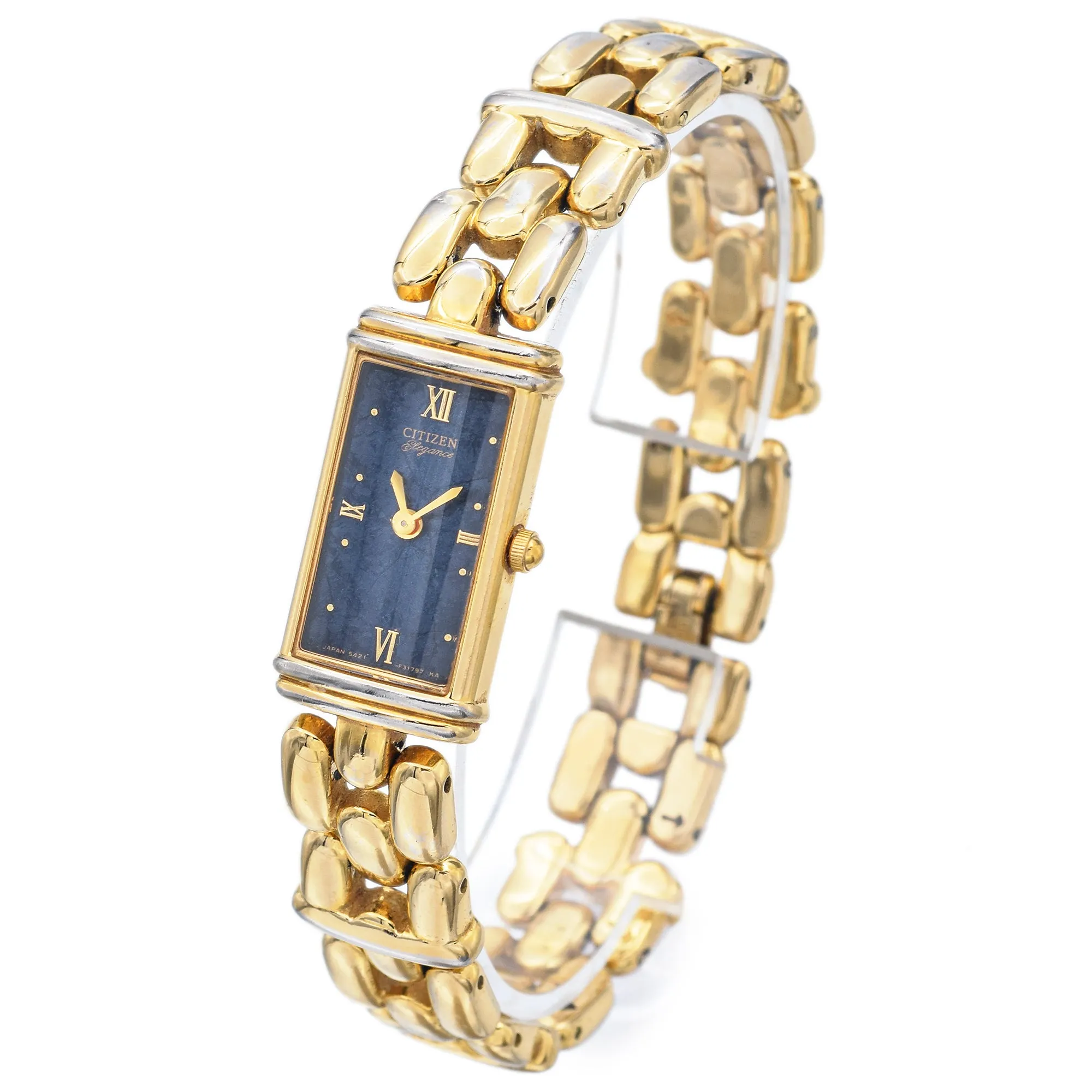 Citizen Elegance 5421-F47173 Y Ladies Gold Plated/Steel Quartz Watch