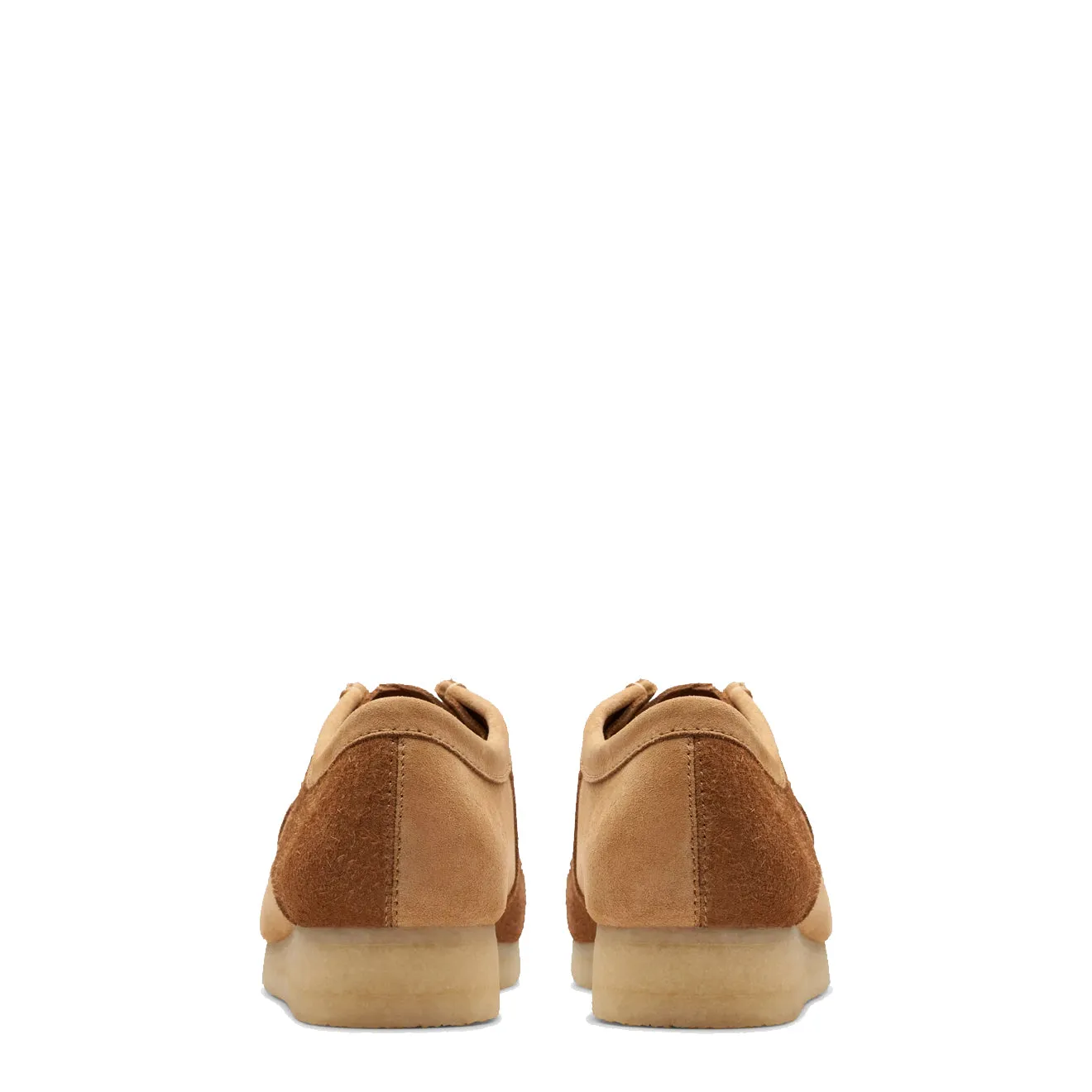 Clarks Originals Wallabee Shoes Tan Combination