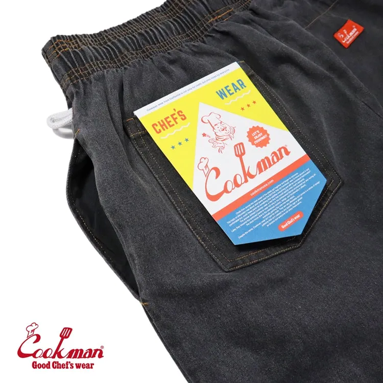 Cookman Chef Pants - Denim : Light Black