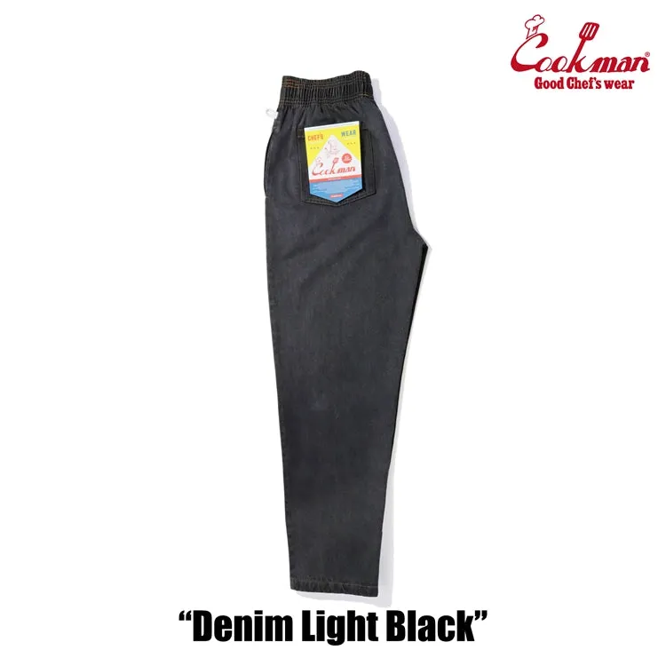 Cookman Chef Pants - Denim : Light Black