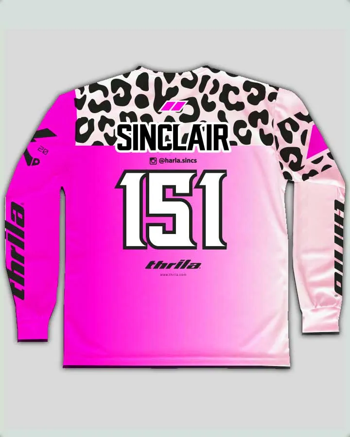 Cool Cat Jersey PINK - Custom Name & No. | 12 Days