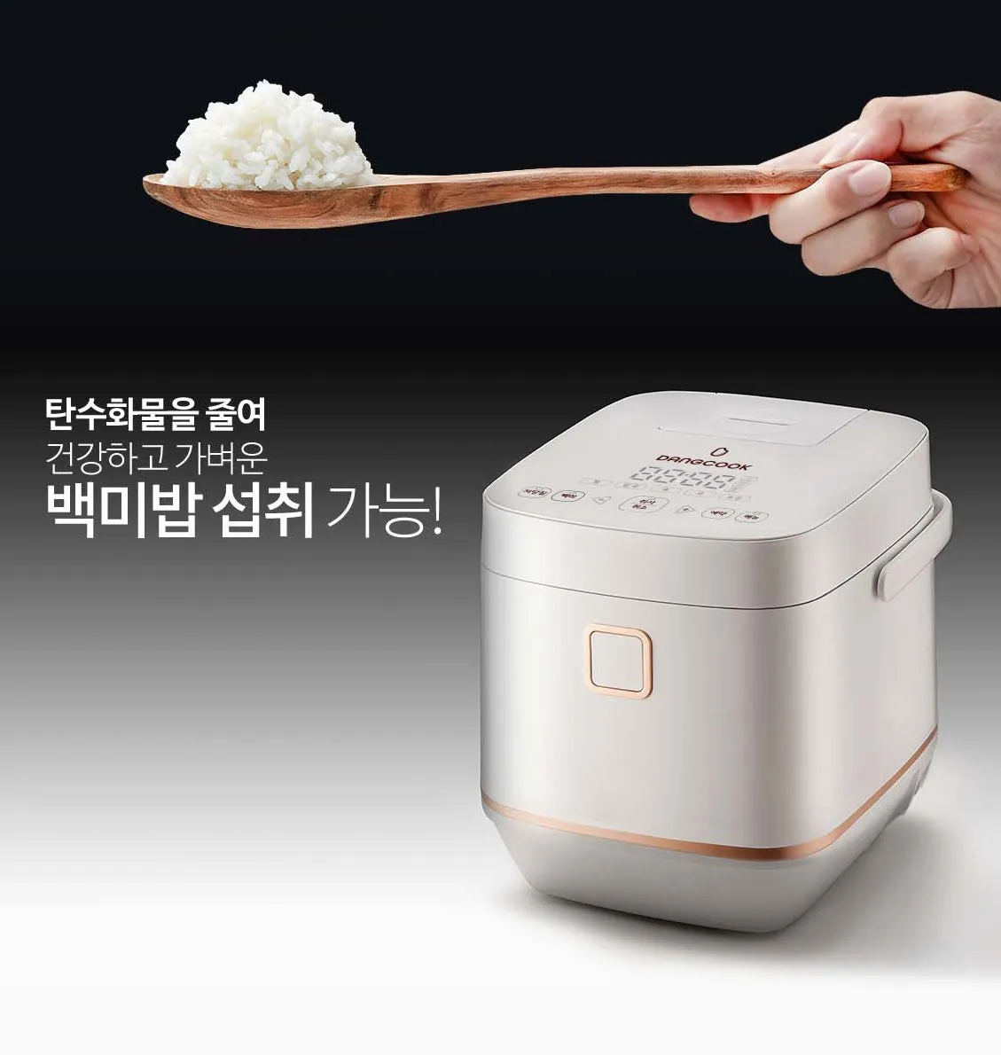 Dangcook FD20A-I Rice Cookers Low Carbohydrate Kitchen Food Cooking Korean Four person