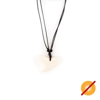 Del Sol Color Changing Shark Tooth Necklace - Orange