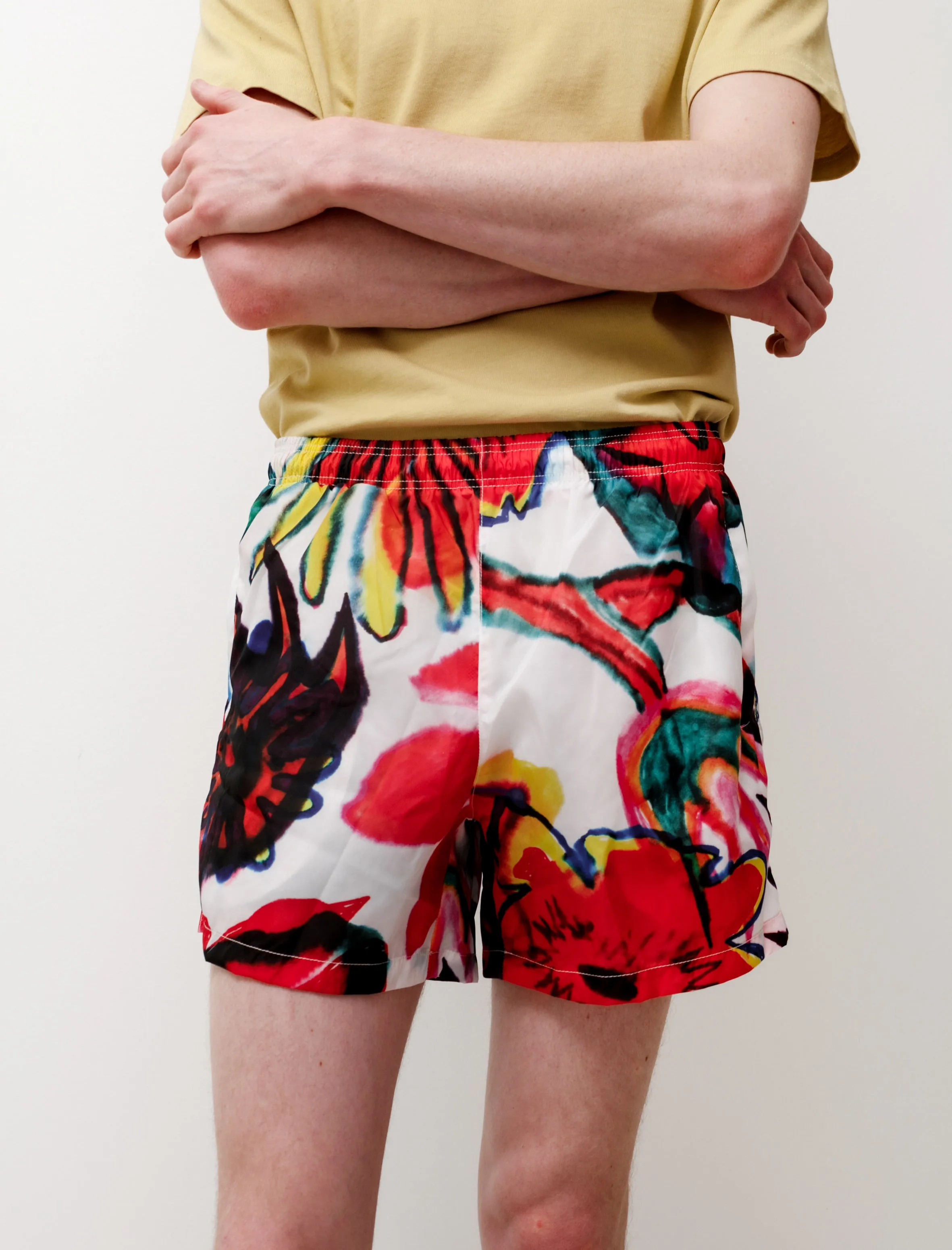 Drape Tech Trunks Melting Flowers Print