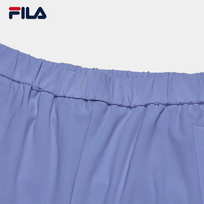 FILA CORE WHITE LINE EMERALD Women Knit Pants in Purple