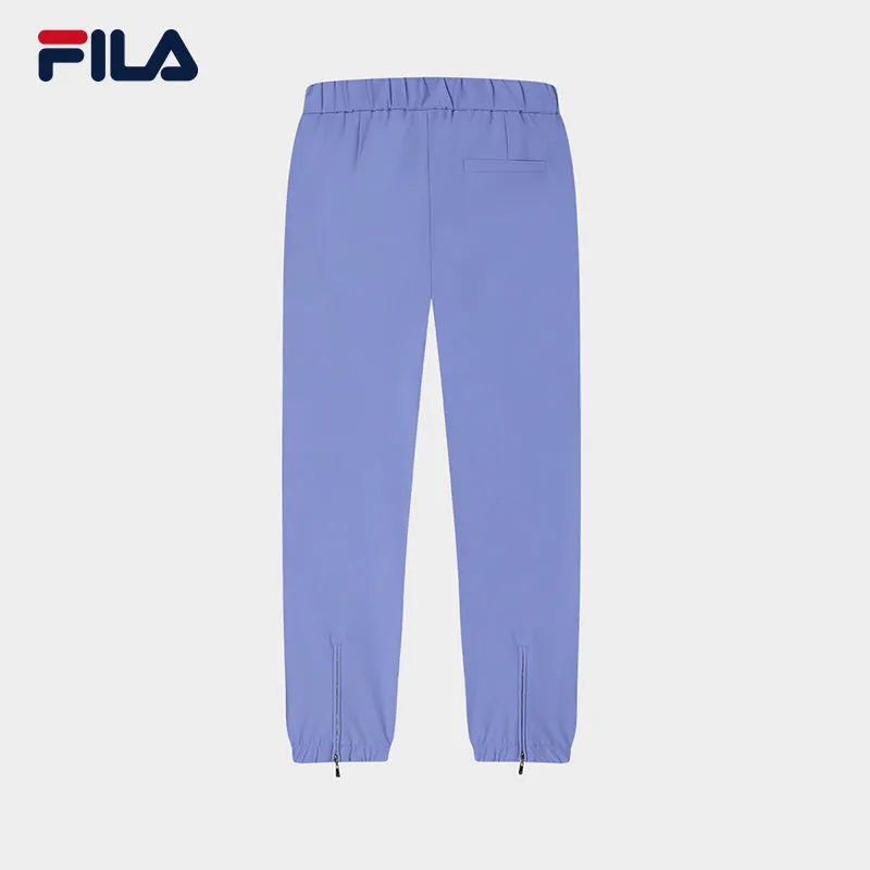 FILA CORE WHITE LINE EMERALD Women Knit Pants in Purple