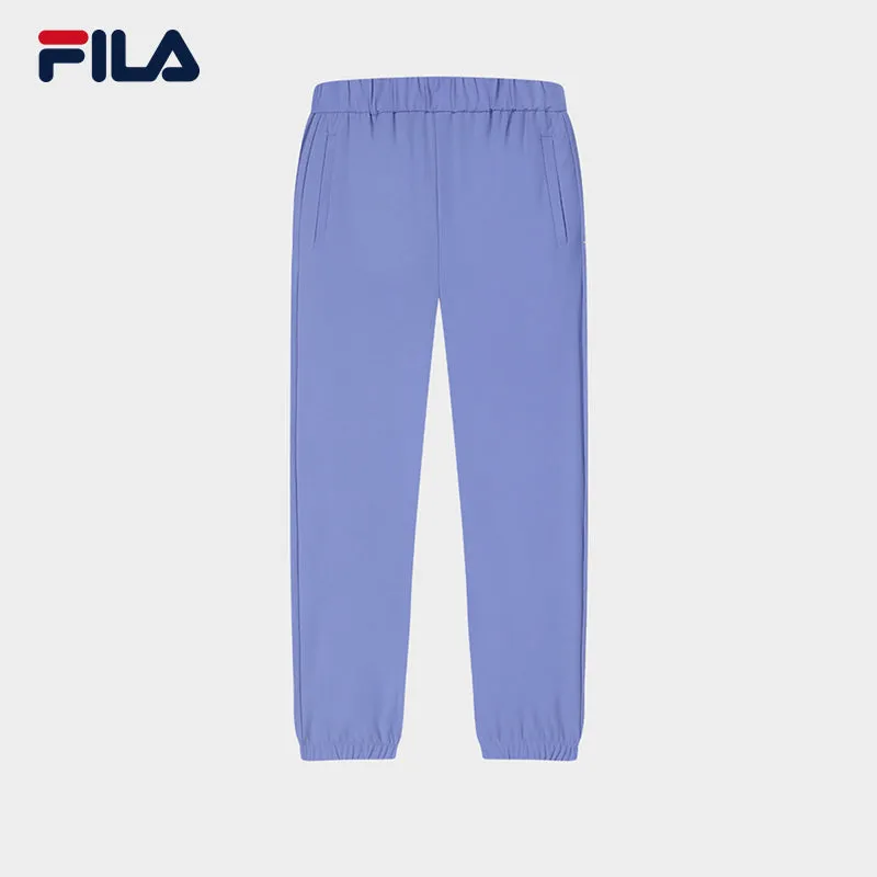 FILA CORE WHITE LINE EMERALD Women Knit Pants in Purple