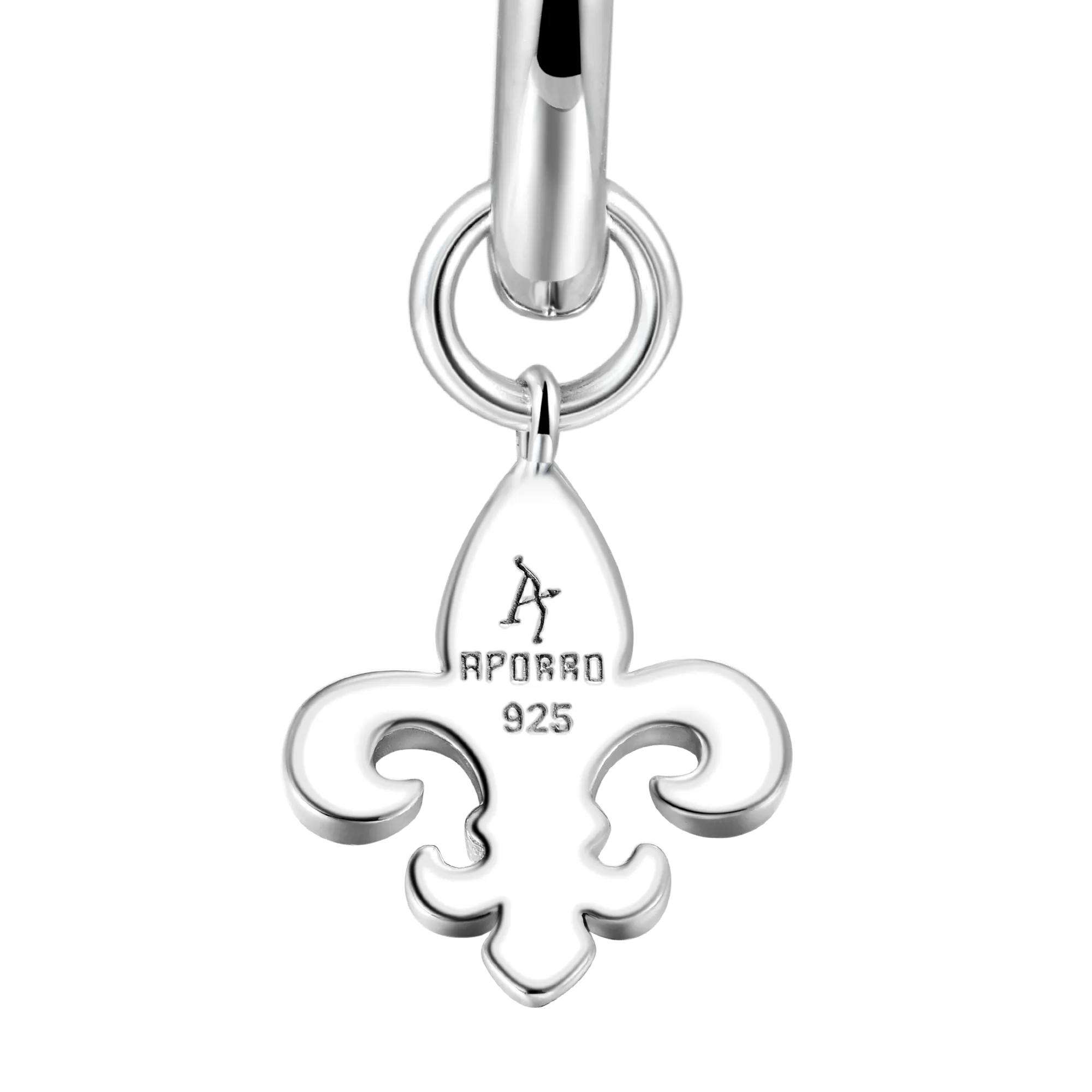 Fleur de lis Dangly Earring - Single