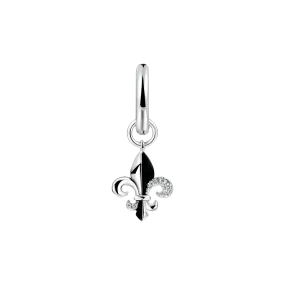 Fleur de lis Dangly Earring - Single