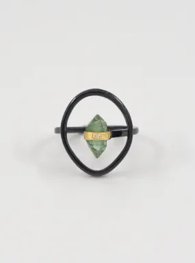 FlexiGlam Tourmaline With Diamond Ring