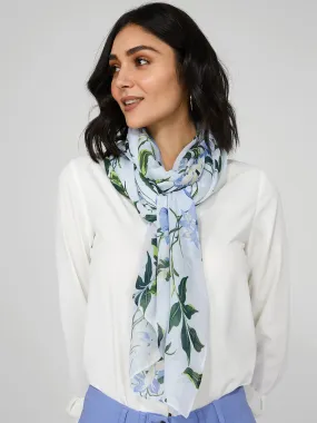 Flower Print Scarf