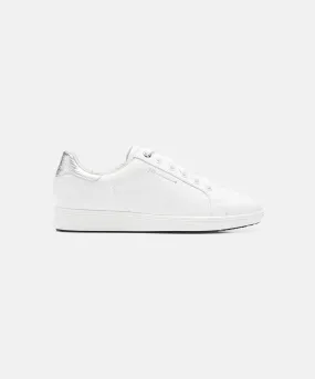 FRANKIE4 Jackie III White/Silver Lizard Sneakers