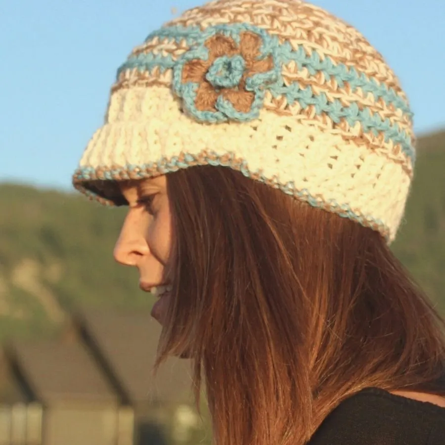 Handmade Alpaca Brimmed Hat