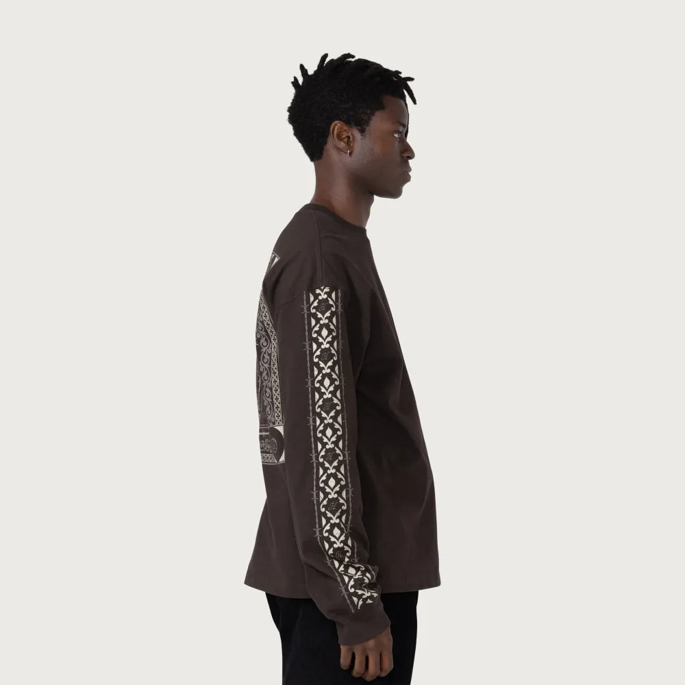 HONOR THE GIFT PATTERN L/S-BLACK