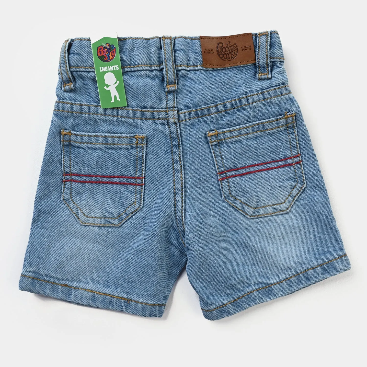 Infant Boys Denim rigid Short -LT.Blue