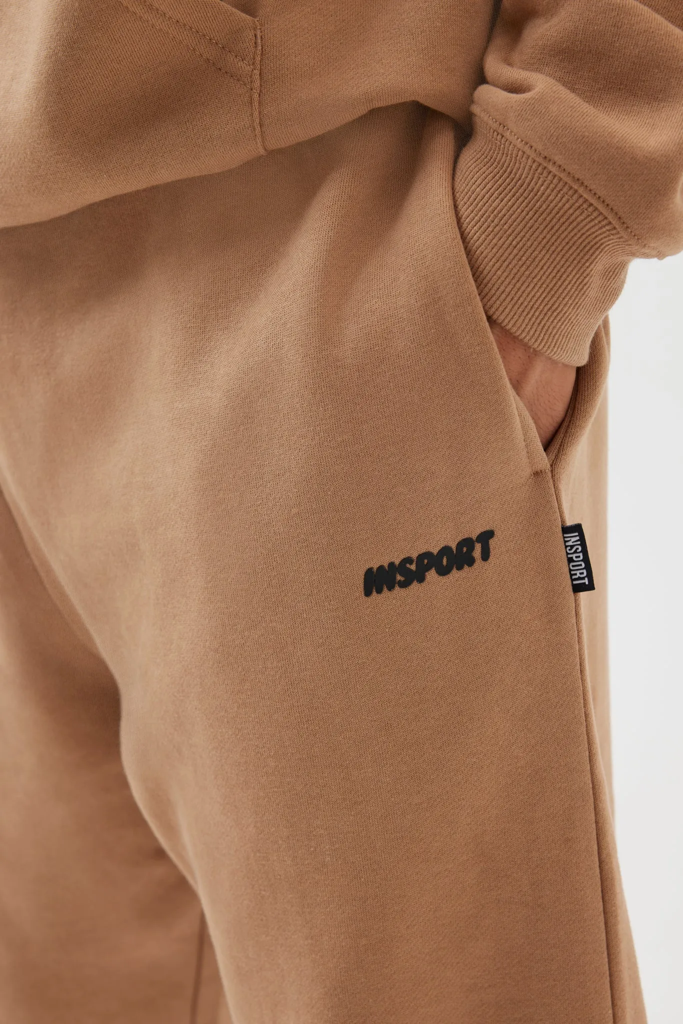 INSPORT UNISEX FRANKIE CARAMEL TRACKPANTS