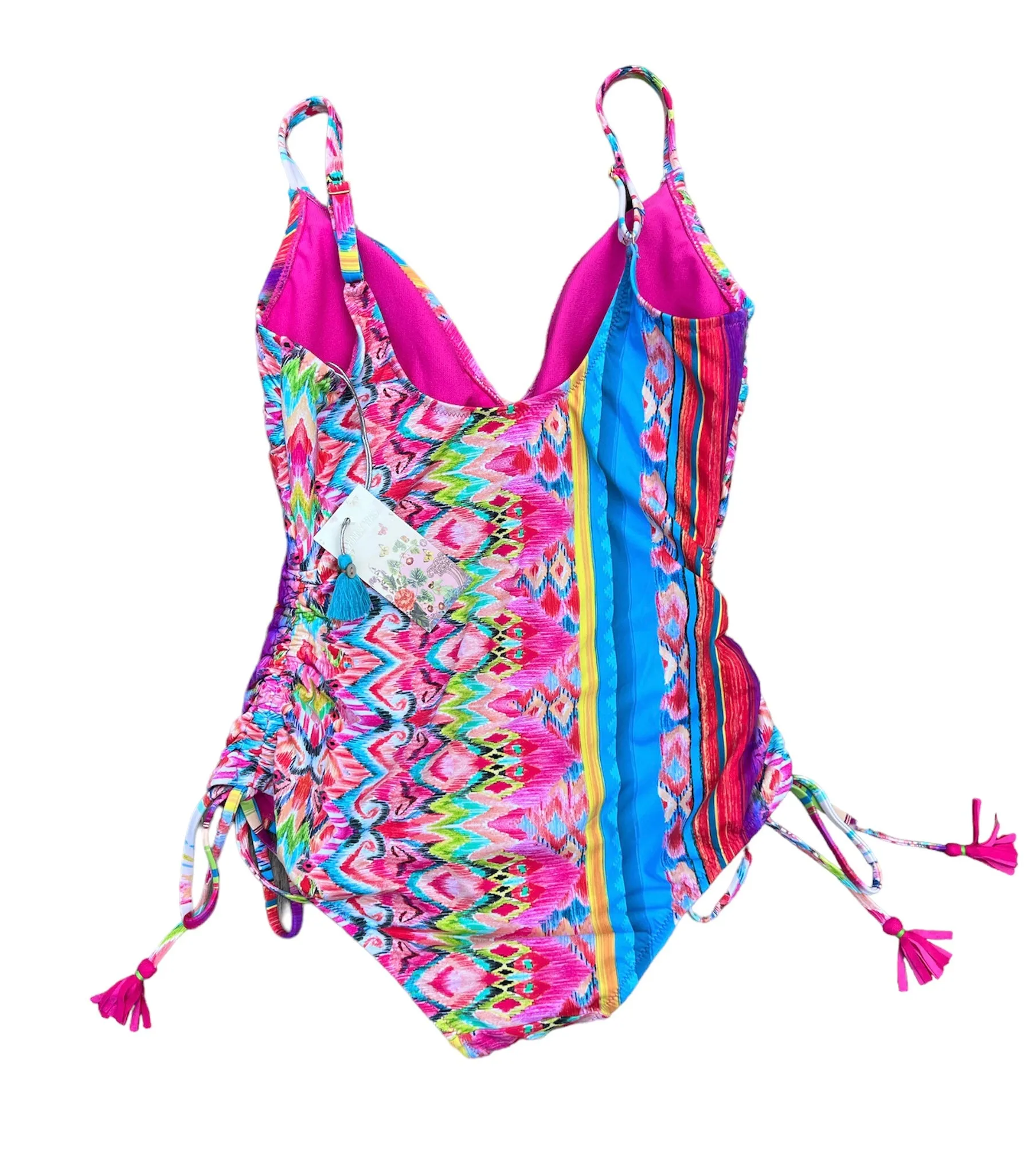 Johnny Was Francesca One-piece Printed Swimsuit, S