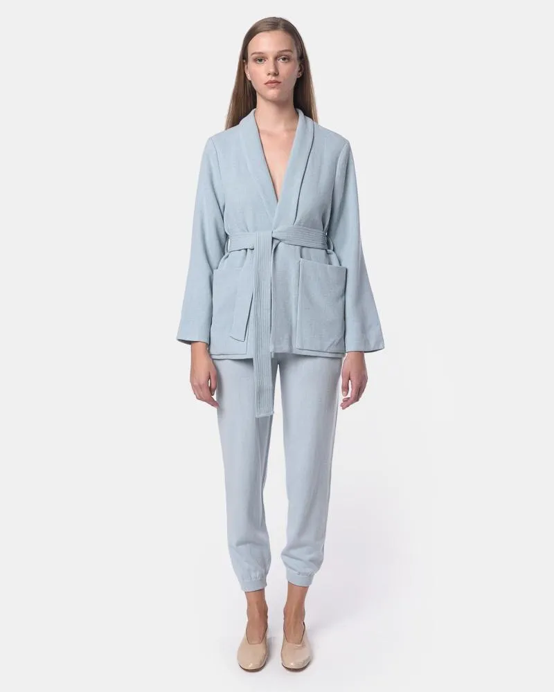 Junegrass Cashmere Jogging Pant in Blue Sky