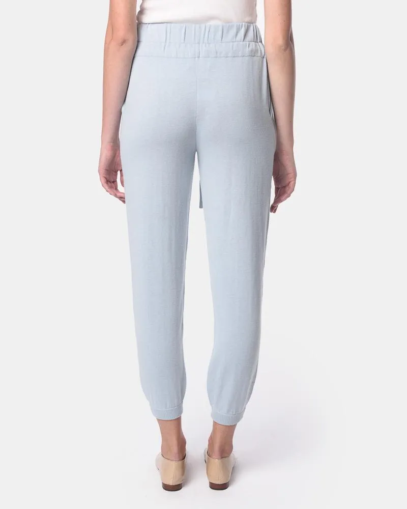 Junegrass Cashmere Jogging Pant in Blue Sky