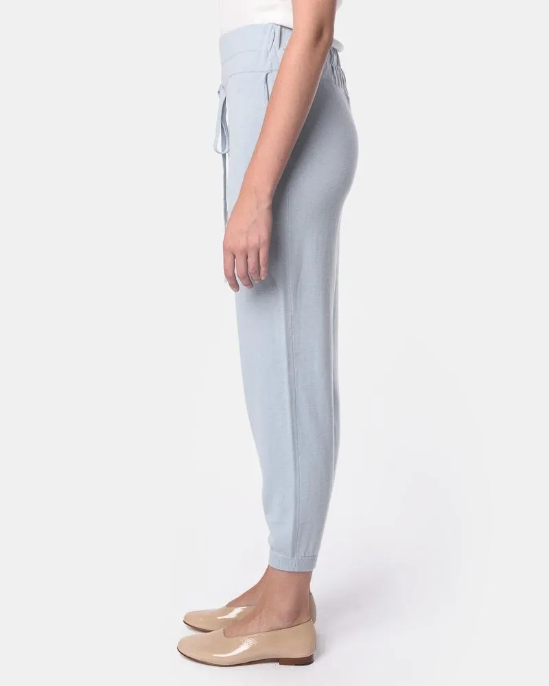 Junegrass Cashmere Jogging Pant in Blue Sky