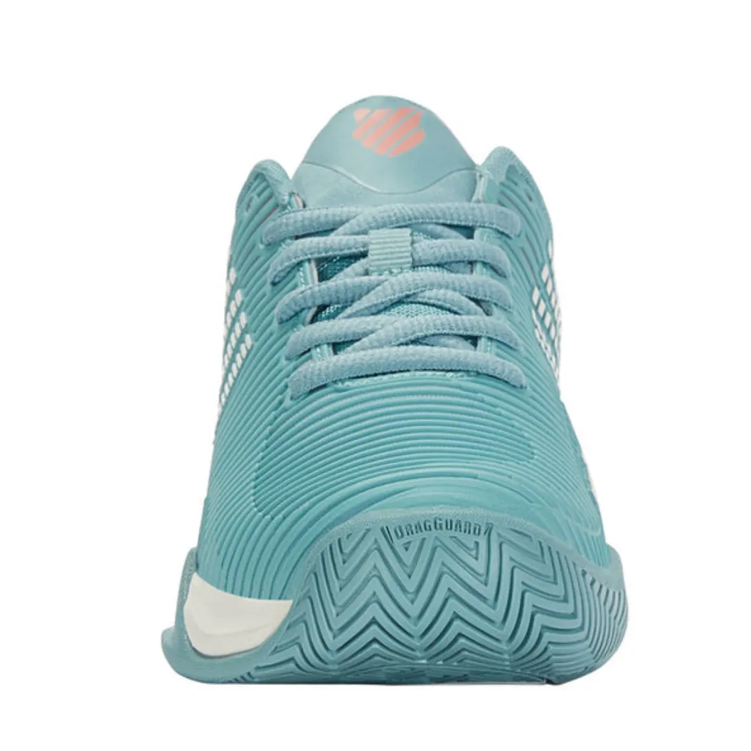 K Swiss Hypercourt Supreme Women Tennis Shoes - Nile Blue/Blanc De Blanc/Desert Flower