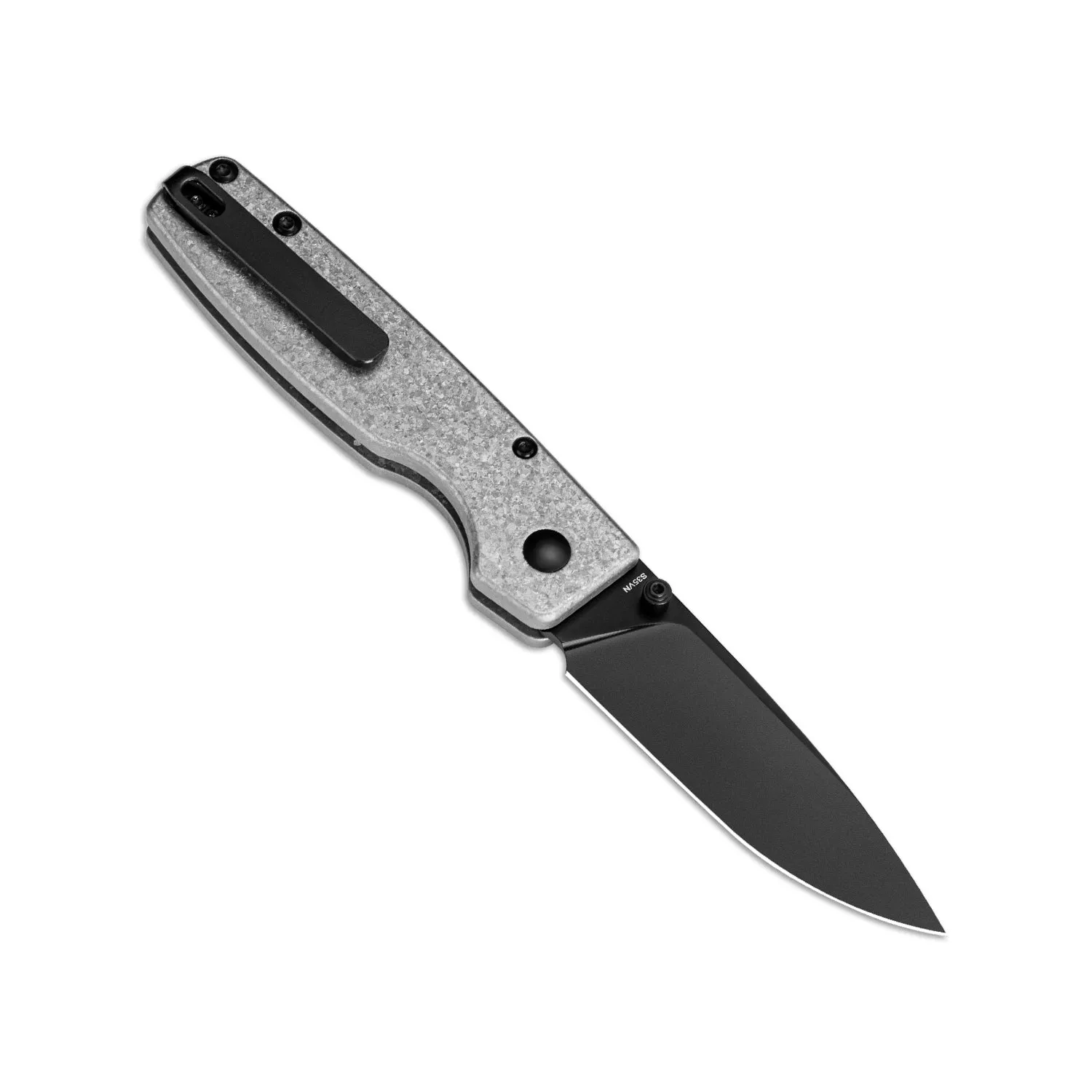 Kizer Original(XL) S35VN Blade Button Lock Titanium Handle Ki4605A2 (3.27 Black)