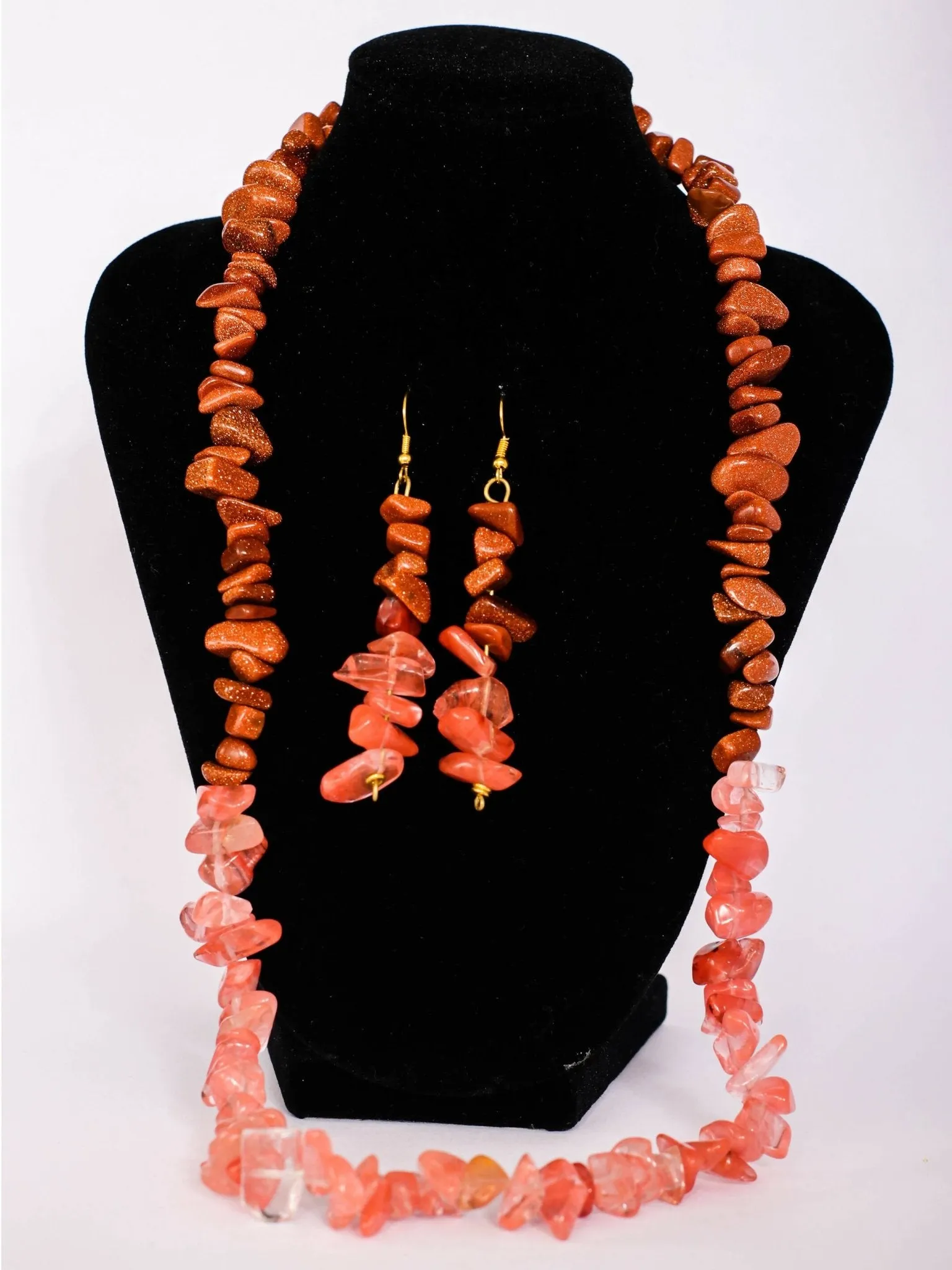 Klewisia Closet Ceramic Necklace Beads Jewellery - Pink