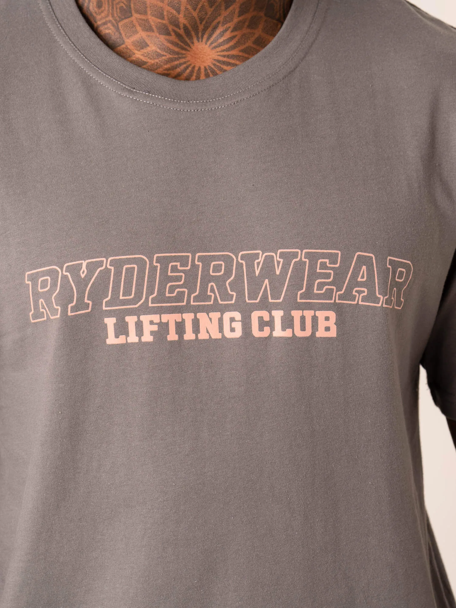 Lifting Club T-Shirt - Charcoal