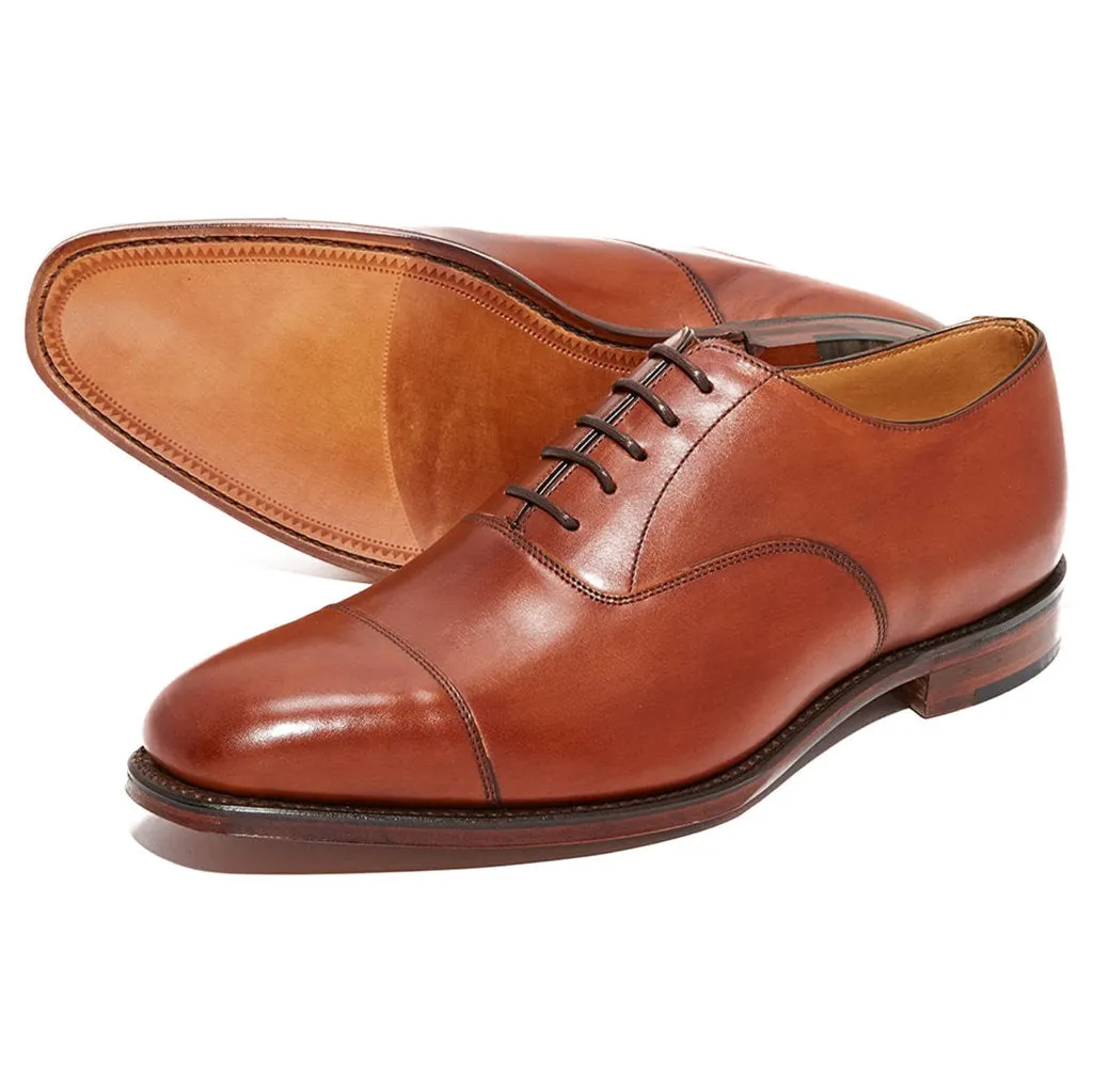 Loake Mens Shoes Aldwych Casual Smart Low-Profile Lace-Up Toe-Cap Leather - UK 9.5