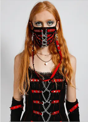 MASK MIDNIGHT - BLK/RED