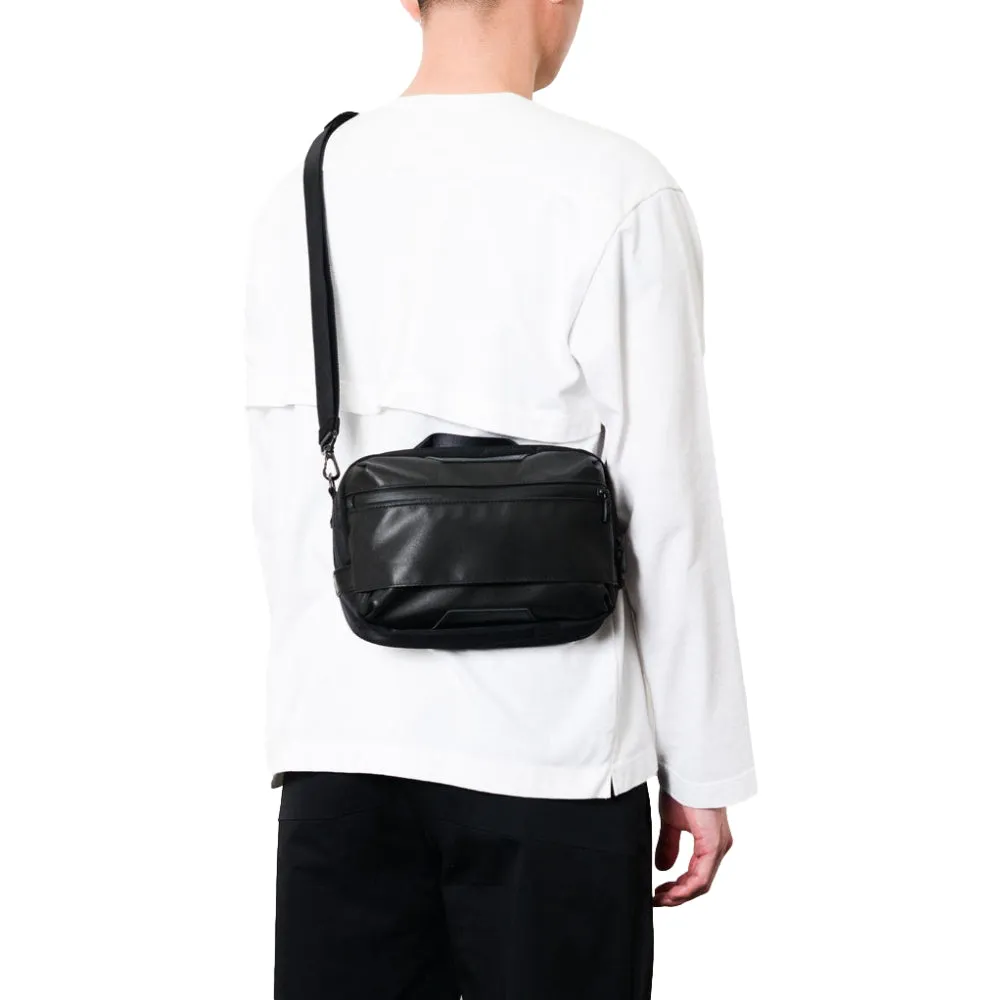 MASTER PIECE PROGRESS COATING VER. SHOULDER BAG-BLACK