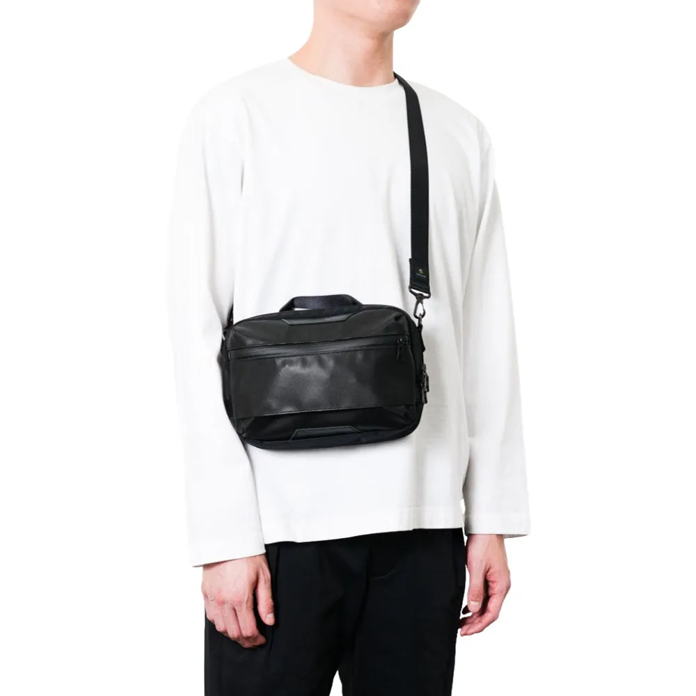 MASTER PIECE PROGRESS COATING VER. SHOULDER BAG-BLACK